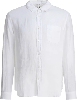 long-sleeve linen shirt