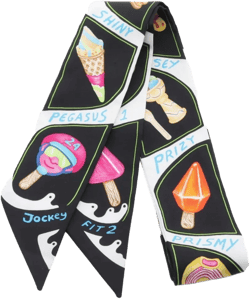 2010s Twilly Funny Ice Cream scarf