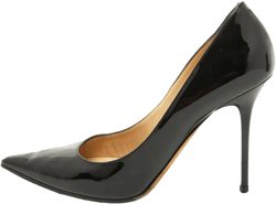 125mm patent-leather pumps
