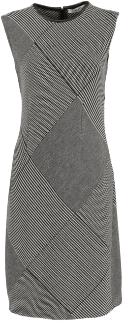 virgin-wool midi dress