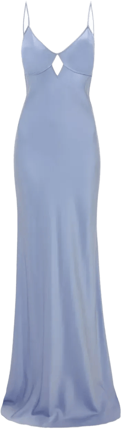 cut-out cami-straps dress