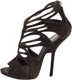 135mm suede sandals