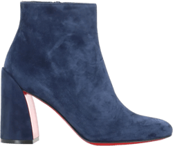 85mm Turela block-heel suede boots