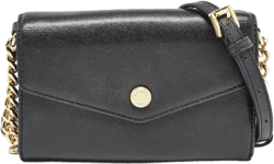 Pre-owned leather crossbody bag