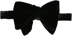 velvet bow tie