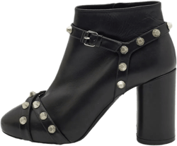 90mm stud-embellished ankle boots
