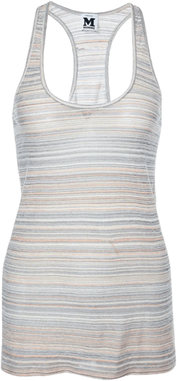 striped racerback top