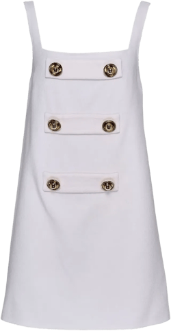 Luya button-detailed mini dress