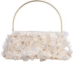 Eclat de Lune sequin-embellished clutch bag