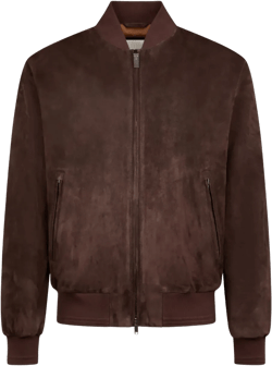 suede bomber jacket