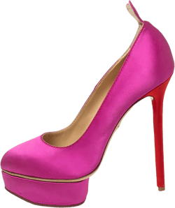 pre-owned 145mm Josephine platform stiletto pumps