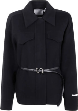 belted wool jacket