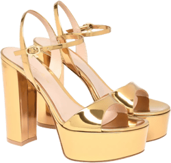 platform heeled sandals