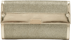 Reese glitter clutch bag