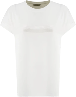 sequin-embellished T-shirt