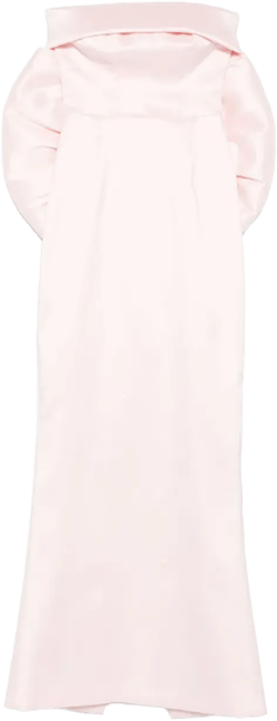 off-shoulder puff-sleeve dress