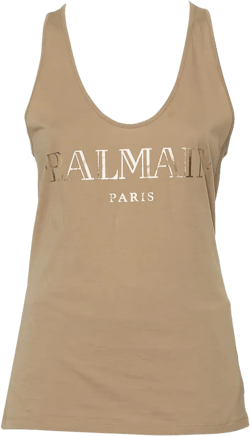 2024 logo-print tank top