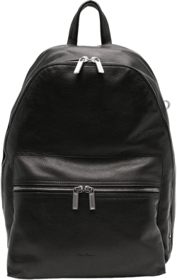 leather backpack
