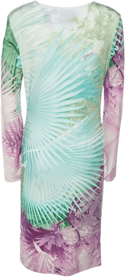floral-print dress