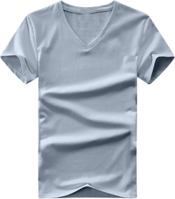 Men's Solid Color Cotton T-Shirts V Neck Casual Tops Soft Short Sleeve Shirts Comfy Vacation Beach Summer Tee Shirt