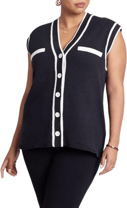 Women's Oversized Sweater Vest
