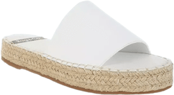 Scalar Genuine Soft Leather Espadrille Flatforms