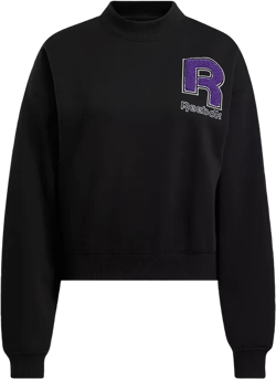 Reebok Women's Long-Sleeve Crewneck Sweatshirt