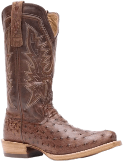 Men's PRCA Collection Full-Quill Ostrich Western Boot