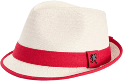 Men's Contrast Trim Fedora