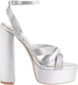 splendid crisscross straps high heel sandals