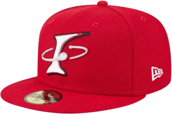 Men's Red Albuquerque Isotopes Authentic Collection 59FIFTY Fitted Hat
