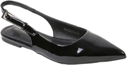 Caitriona Pointed Toe Slingback Flats
