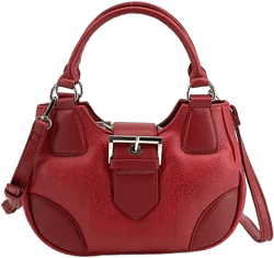 LIKE DREAMS Artic Plush Y2K Top Handle Crossbody Bag