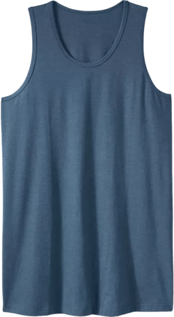 Big & Tall Shrink-Less Lightweight Longer-Length Tank