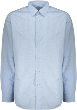 check-print shirt
