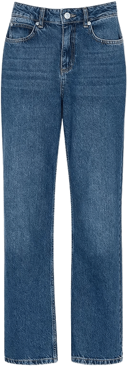 Whistles Authentic Column Leg Jeans in Denim