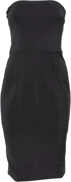 2024 strapless pleated dress