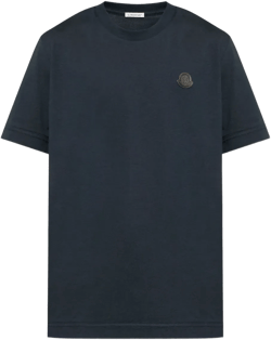 logo-patch cotton t-shirt