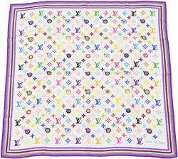 1990-2000s Eye Love scarf