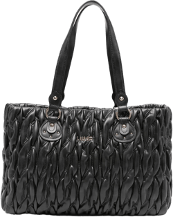 quilted tote bag