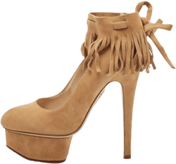 140mm suede heeled pumps
