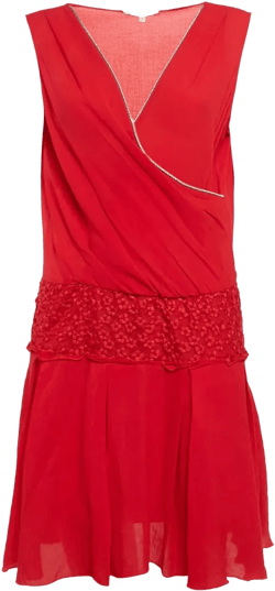pre-owned Rosalina V-neck dress
