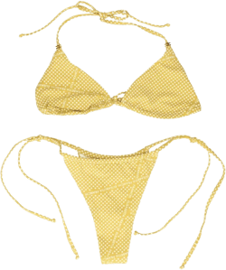 polka-dot bikini