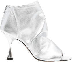 85mm leather ankle boots 