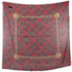 1986-1988 CC plaid-check scarf