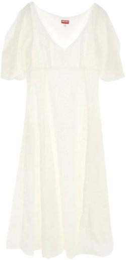 2010s cotton midi dress