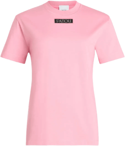 logo-appliqué T-shirt
