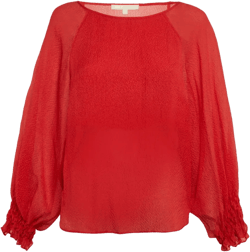 silk blouse