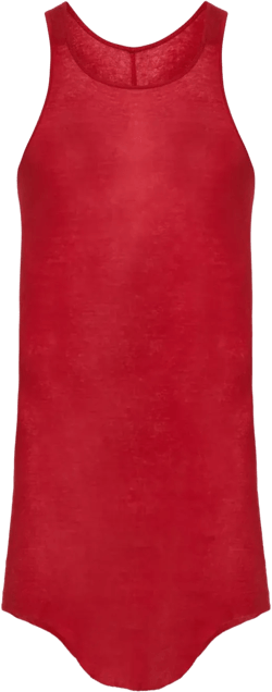 longline cotton tank top