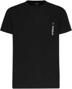chest-pocket crew-neck T-shirt